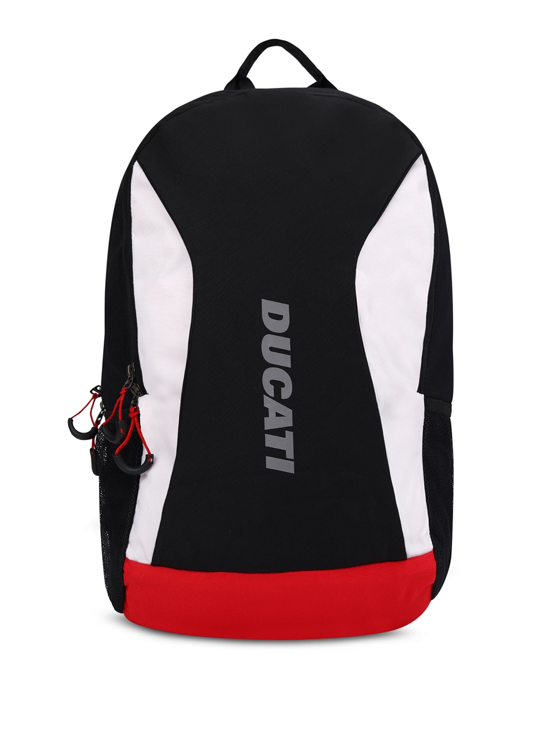 

Ducati Unisex Colourblocked Backpack, Black