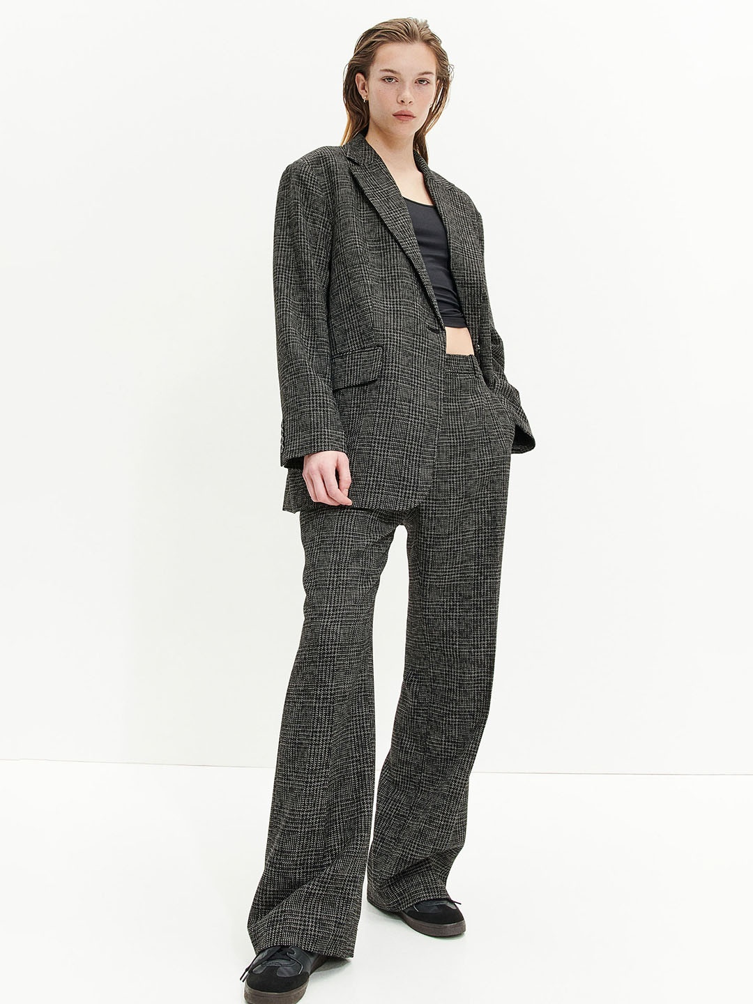 

H&M Oversized Blazer, Black