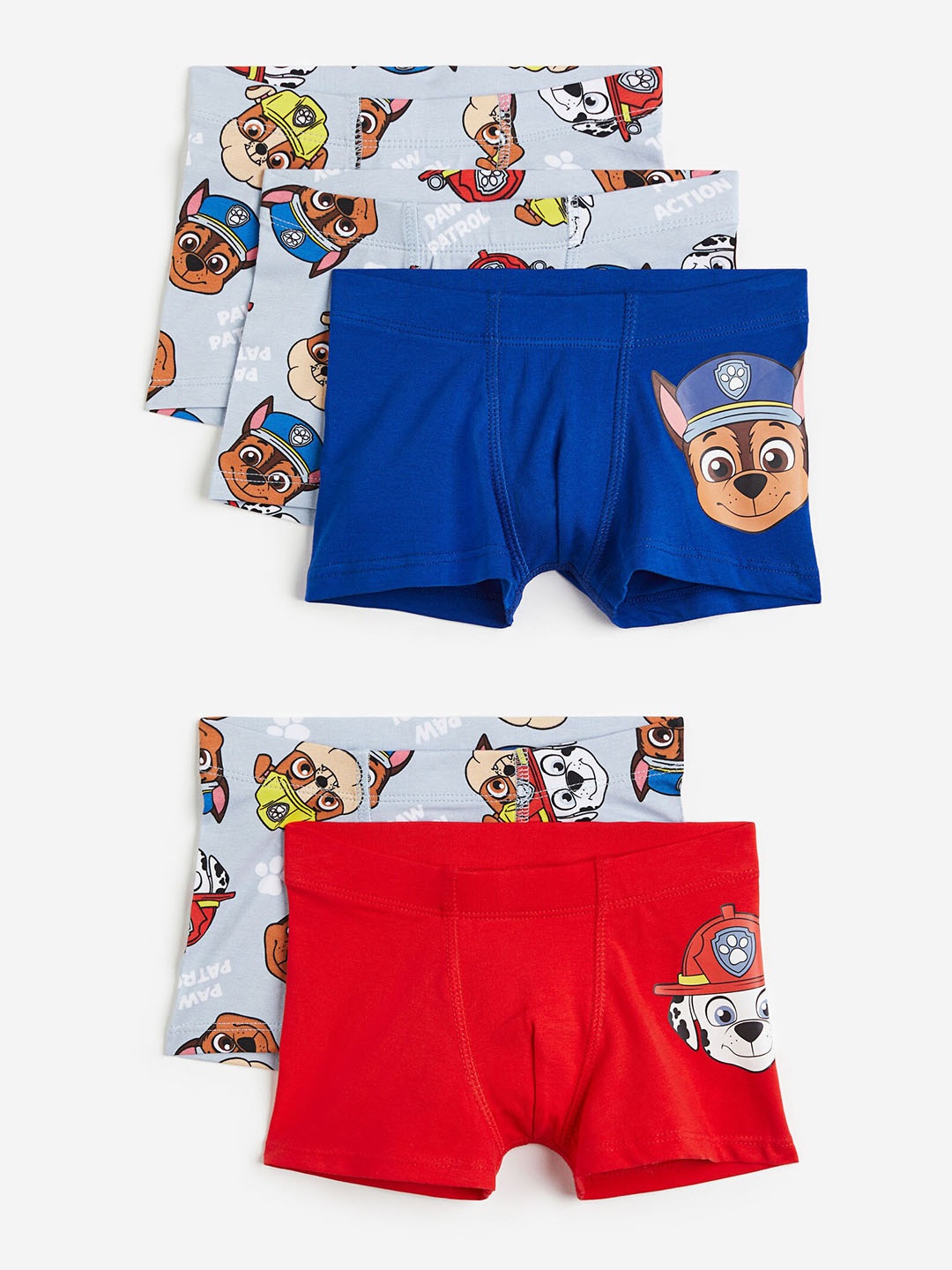 

H&M 5-Pack Boxer Shorts, Blue