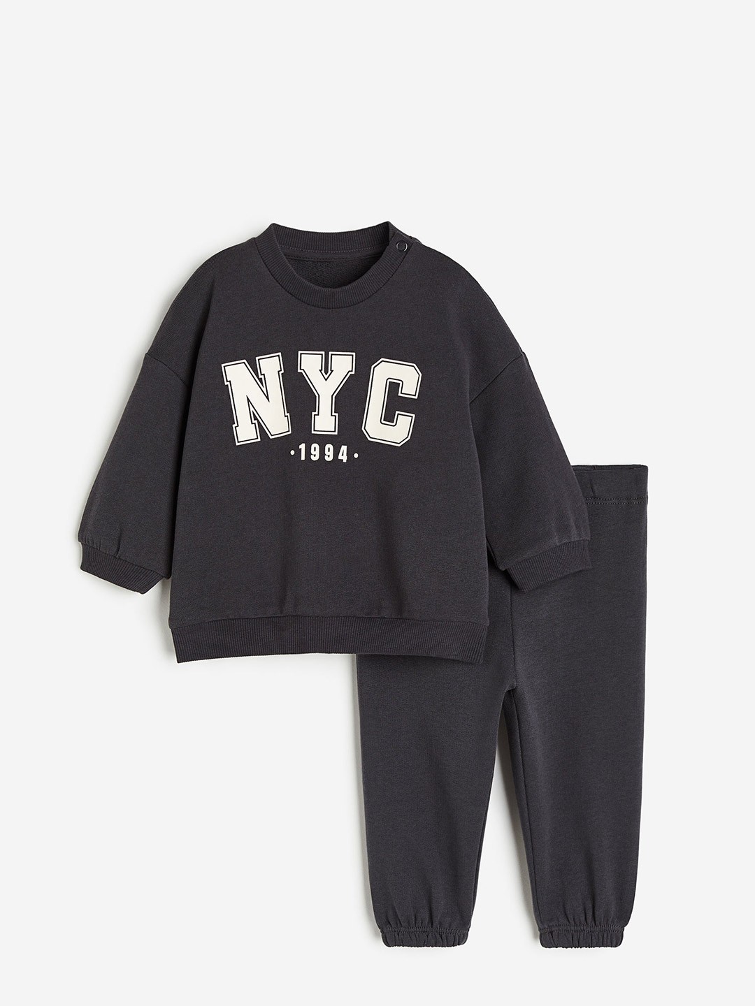 

H&M Boys 2-Piece Sweatshirt Set, Grey