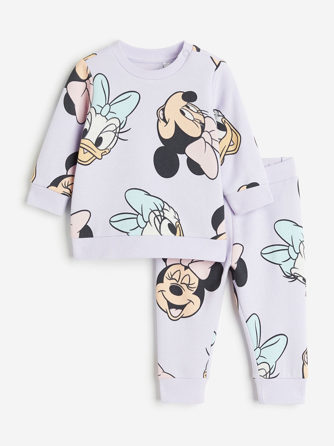 

H&M Girls 2-Piece Sweatshirt Set, Purple
