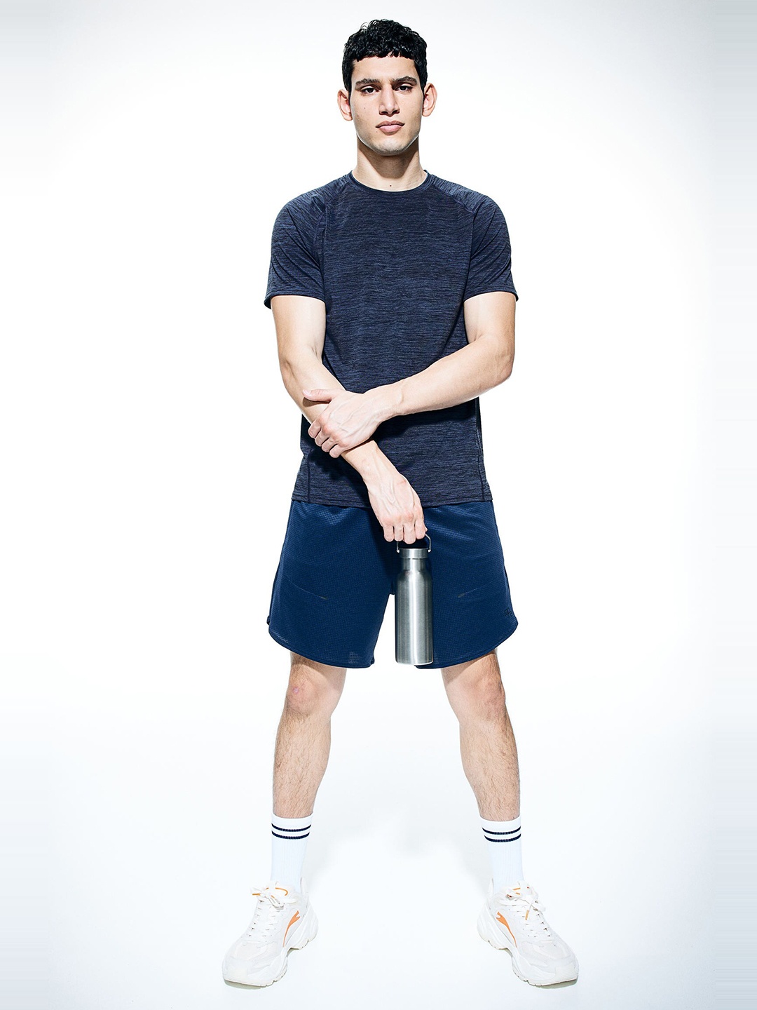 

H&M Dry Move Muscle Fit Pro Training T-shirt, Blue