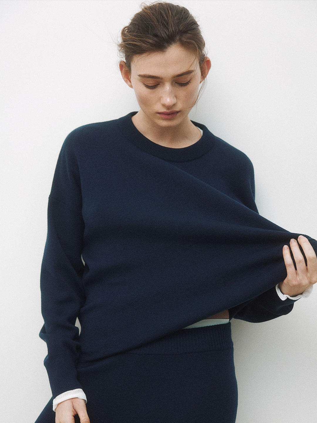 

H&M Oversized Jumper, Navy blue