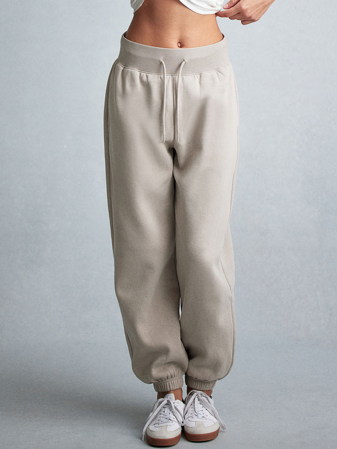 

H&M Women Loose-Fit Joggers, Beige
