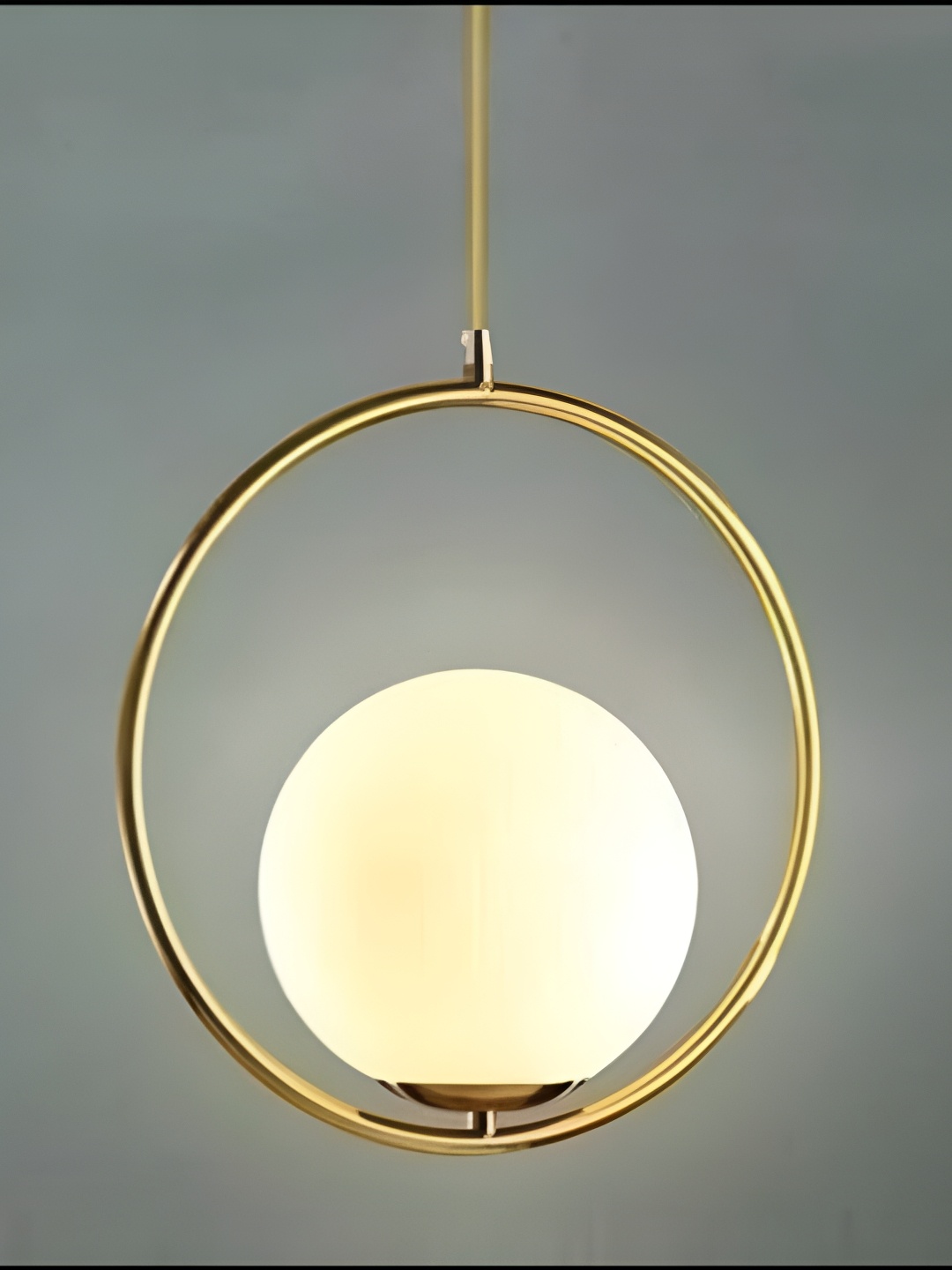 

Areezo Gold Toned Spherical Ceiling Lamp