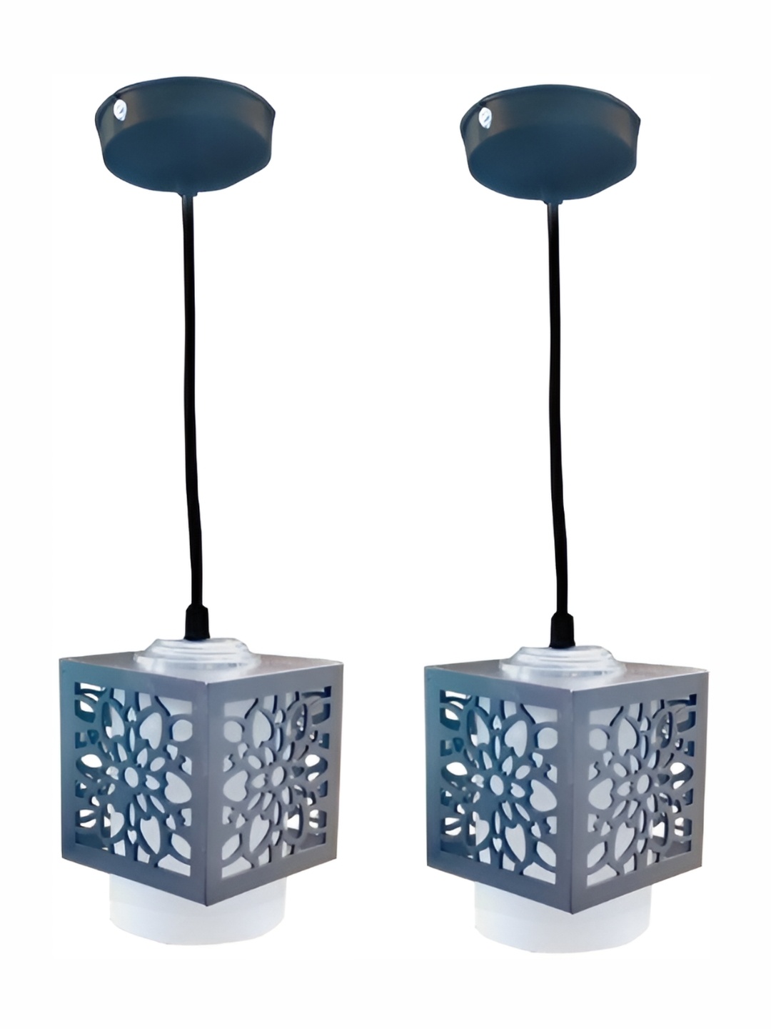 

Areezo Black & White 2 Pcs Rectangle Ceiling Lamp