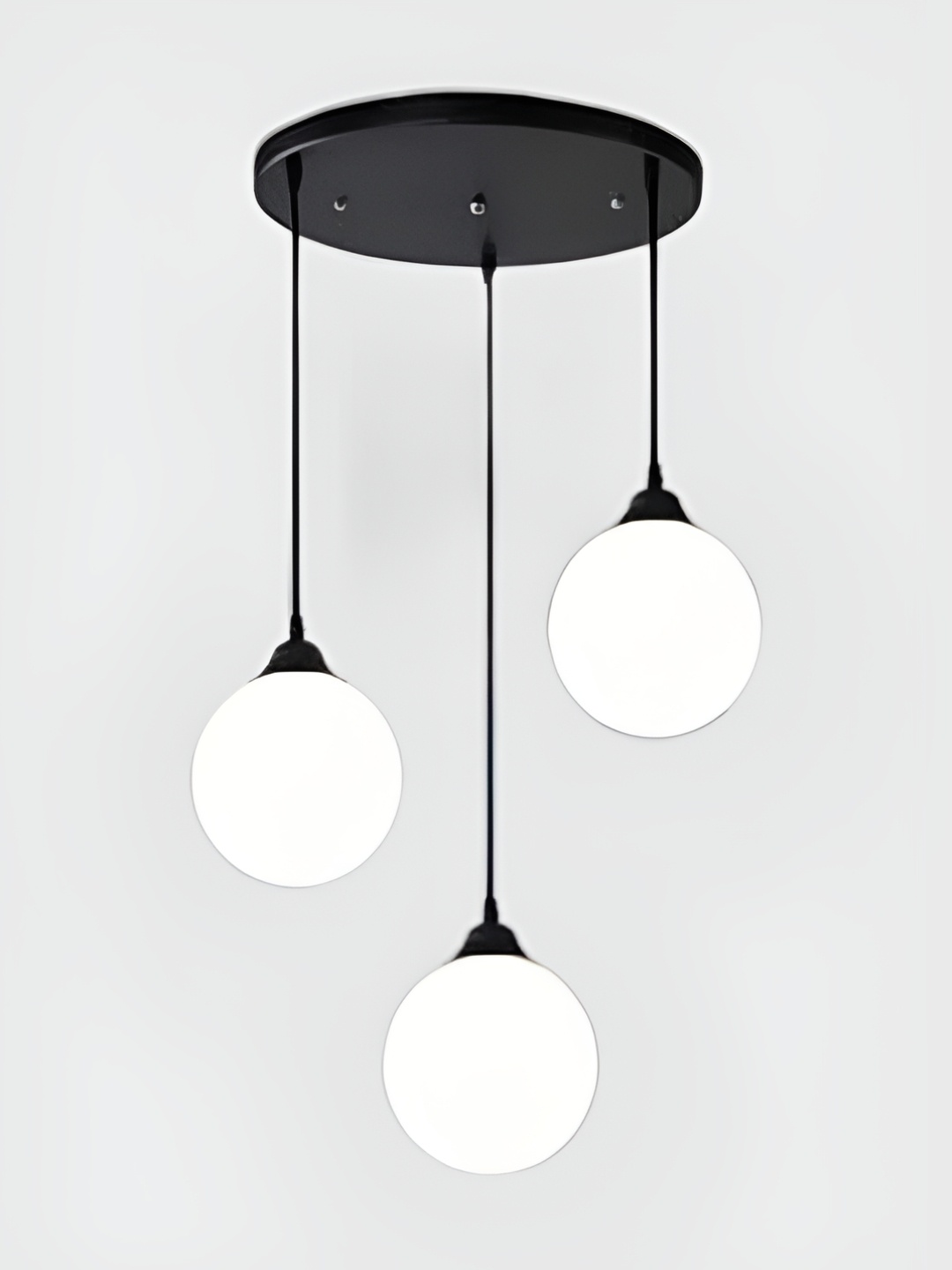 

Areezo Black Spherical Metal Ceiling Lamp