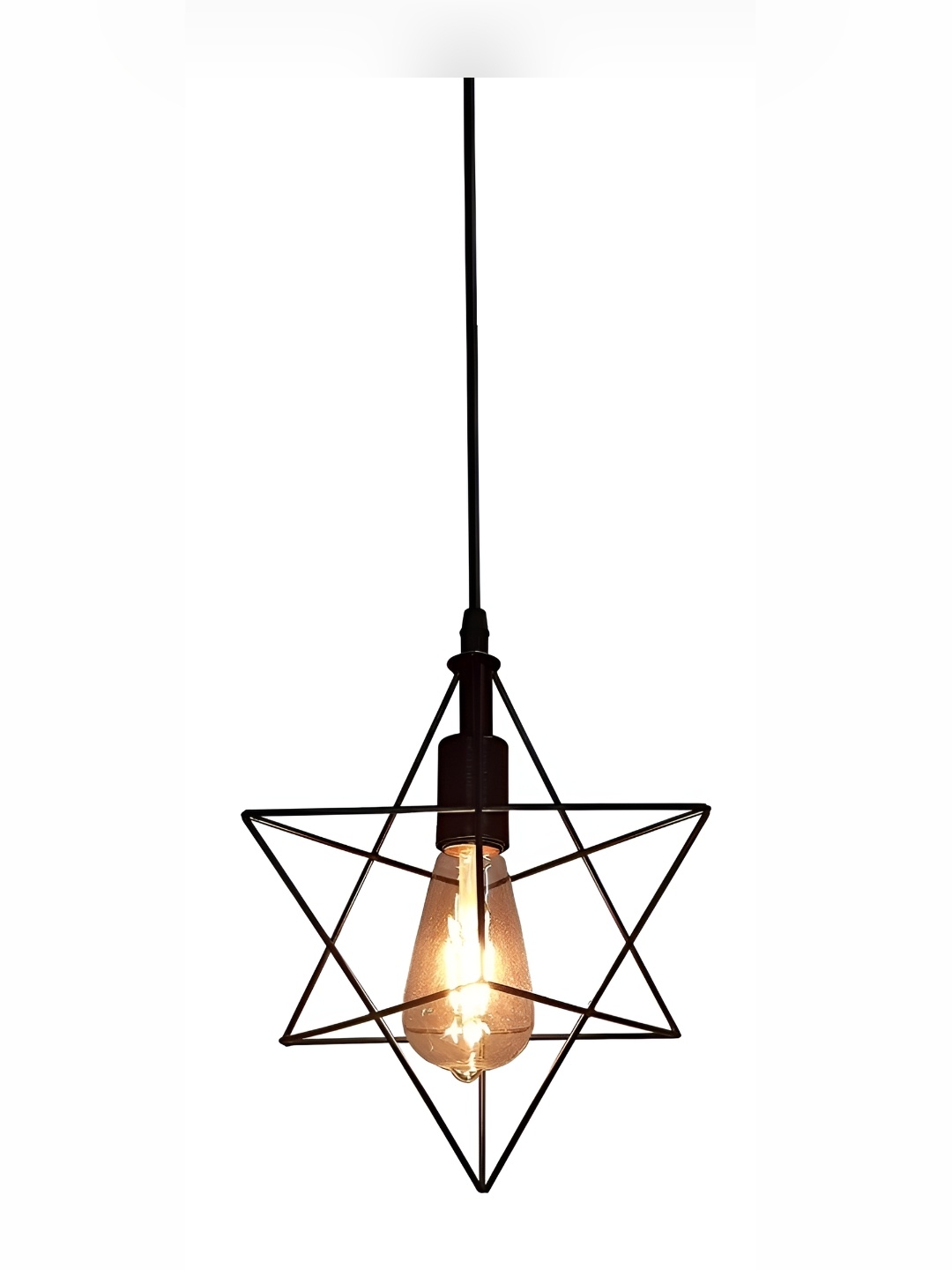 

Areezo Black Abstract Shaped Ceiling Lamp