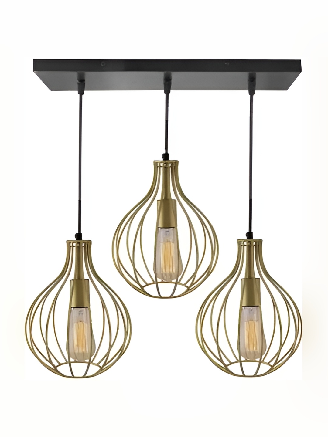 

Areezo Gold Toned Abstract Shaped Ceiling Lamp