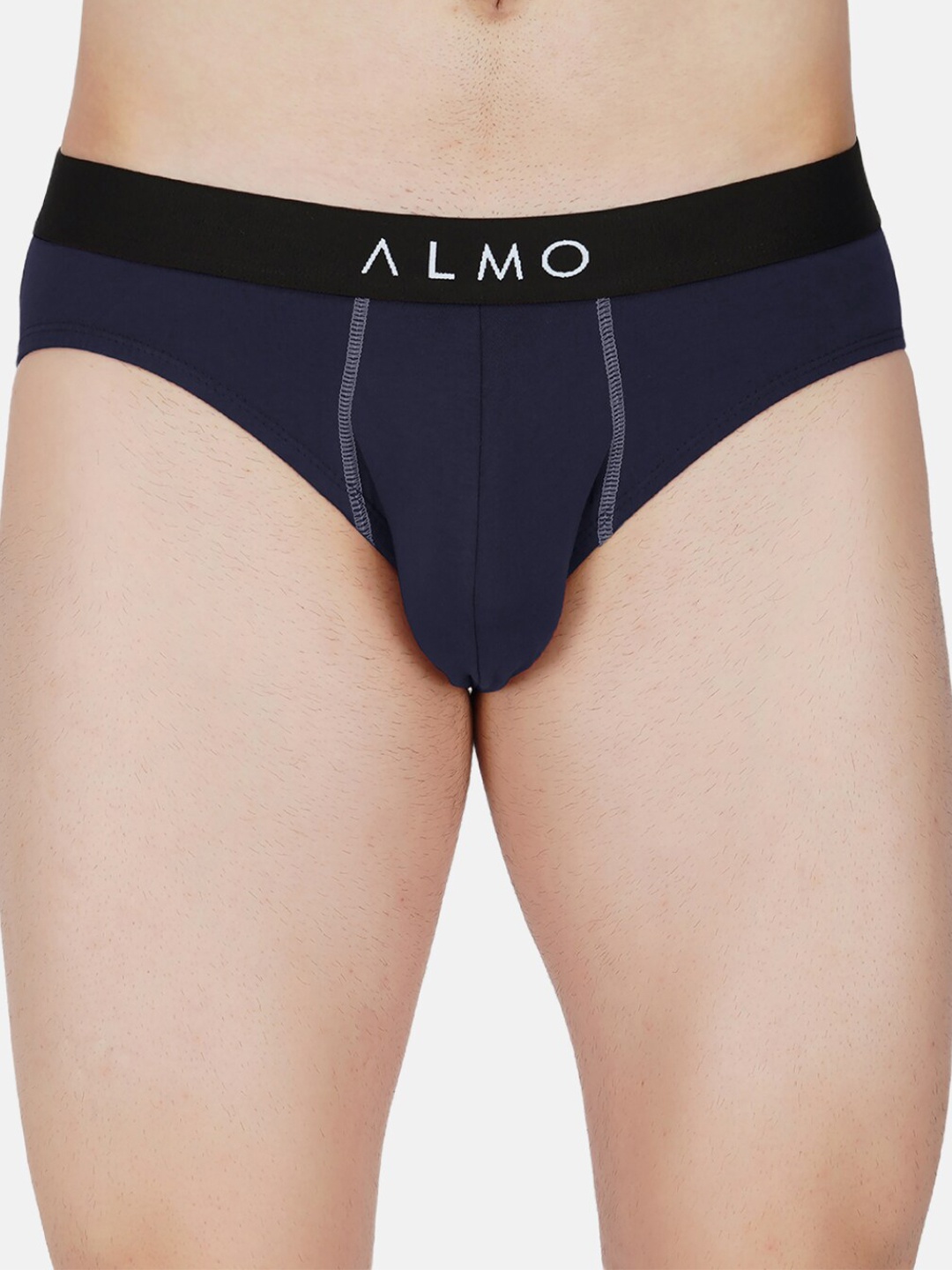 

Almo Wear Cotton Anti Microbial Basic Briefs CE-B-104, Navy blue