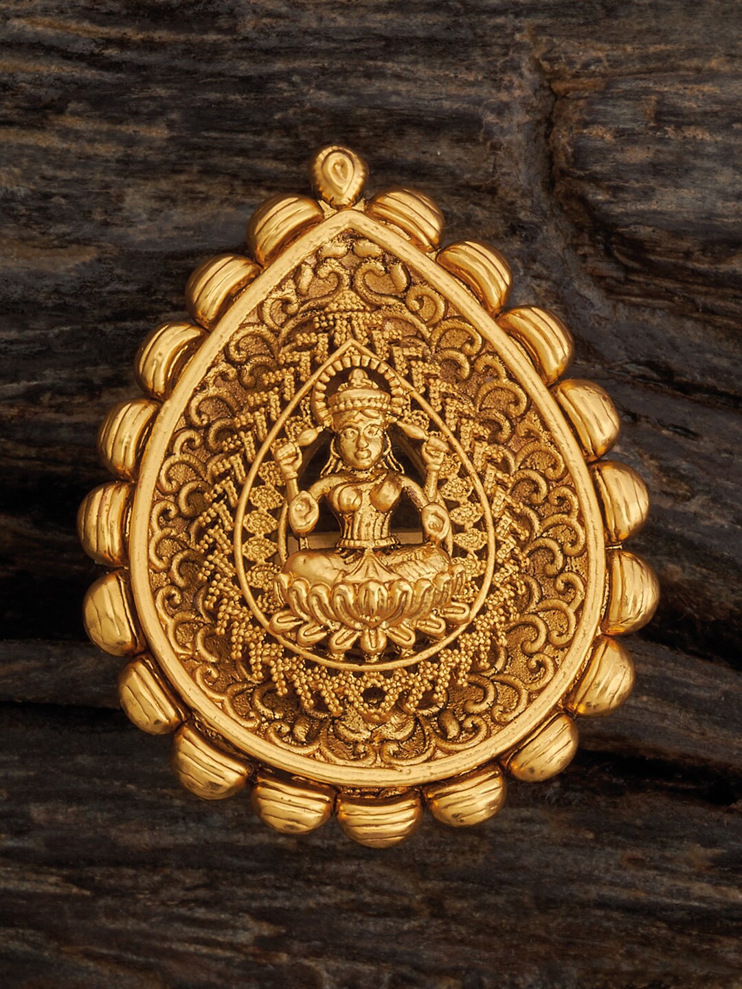 

Kushal's Fashion Jewellery -Gold-Plated Adjustable Finger Ring