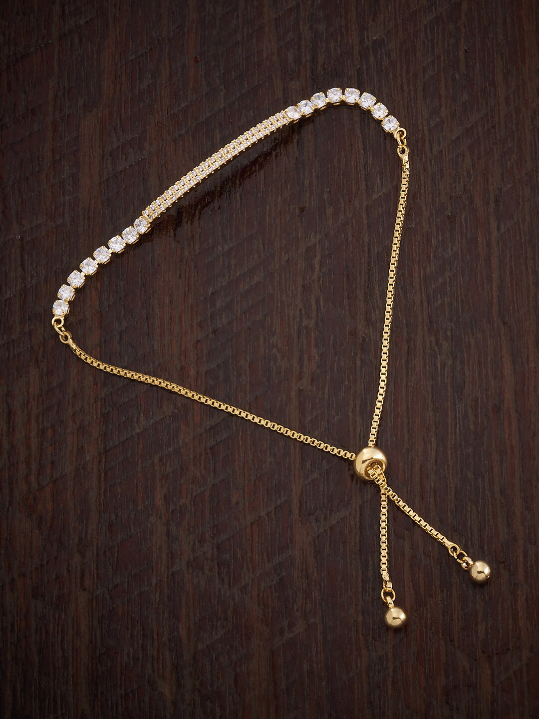 

Kushal's Fashion Jewellery Gold-Plated Wraparound Bracelet
