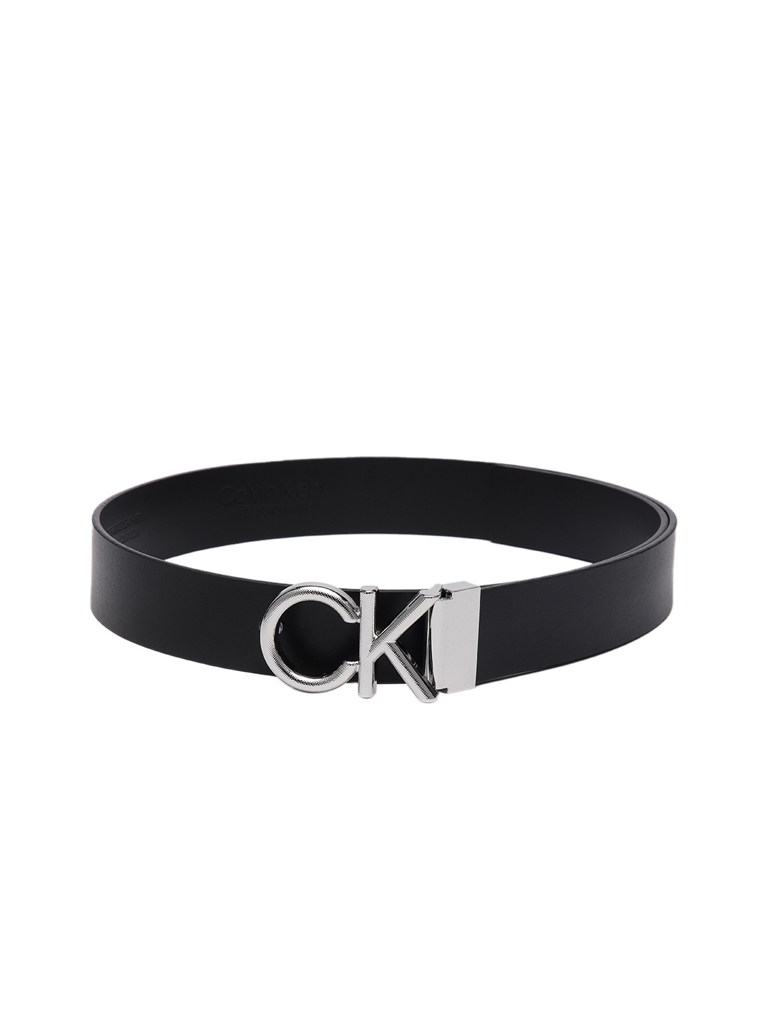 

Calvin Klein Men Solid Leather Belt, Black