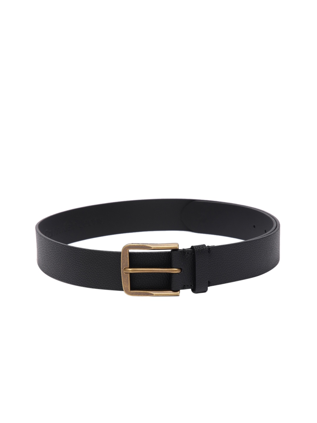 

Calvin Klein Men Solid Leather Belt, Black
