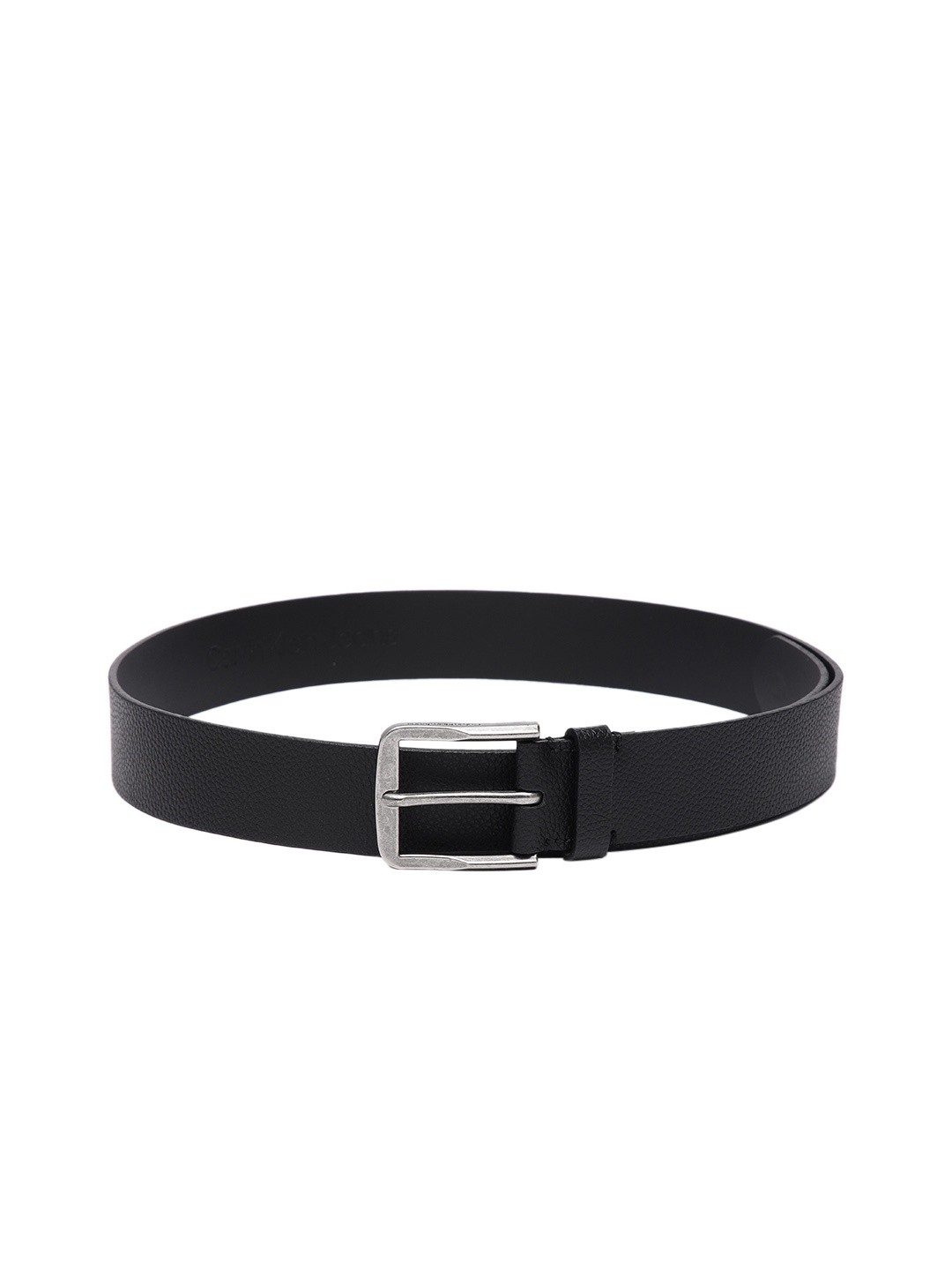 

Calvin Klein Men Solid Leather Belt, Black