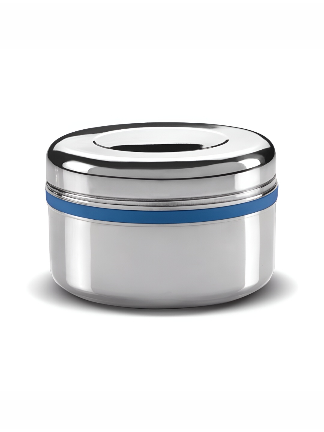 

Milton Supreme Big Single Container Steel Plain Snacks Lunch Box- 200 ml, Silver