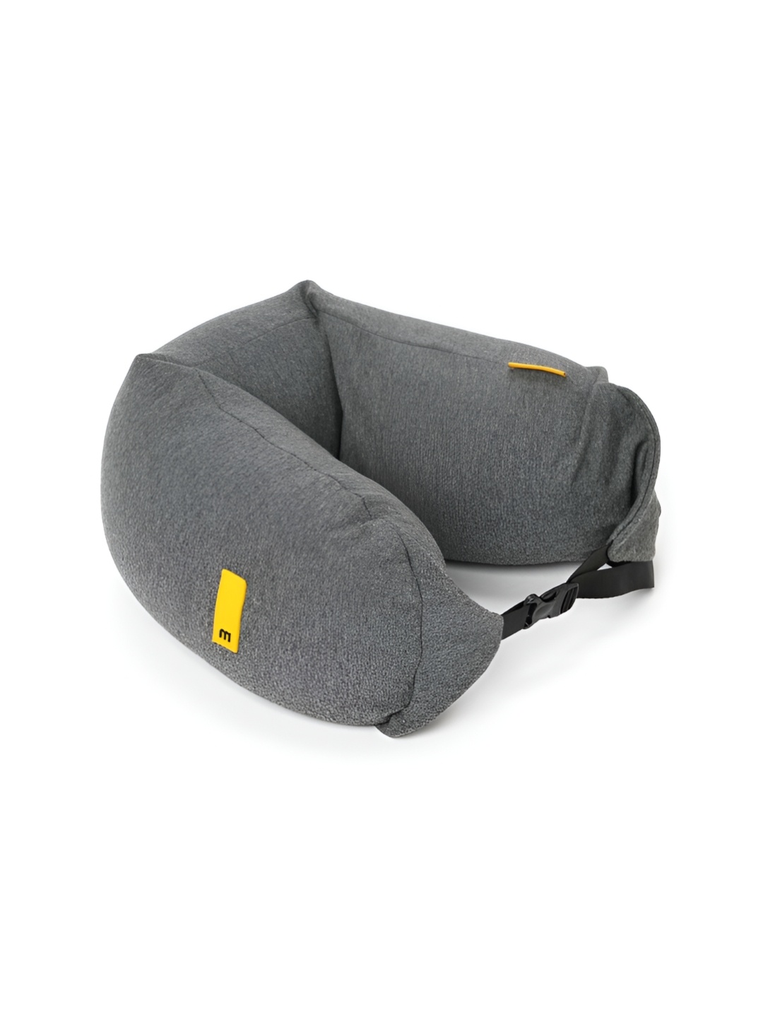 

MOKOBARA Grey Cotton Ultra Soft Travel Pillow