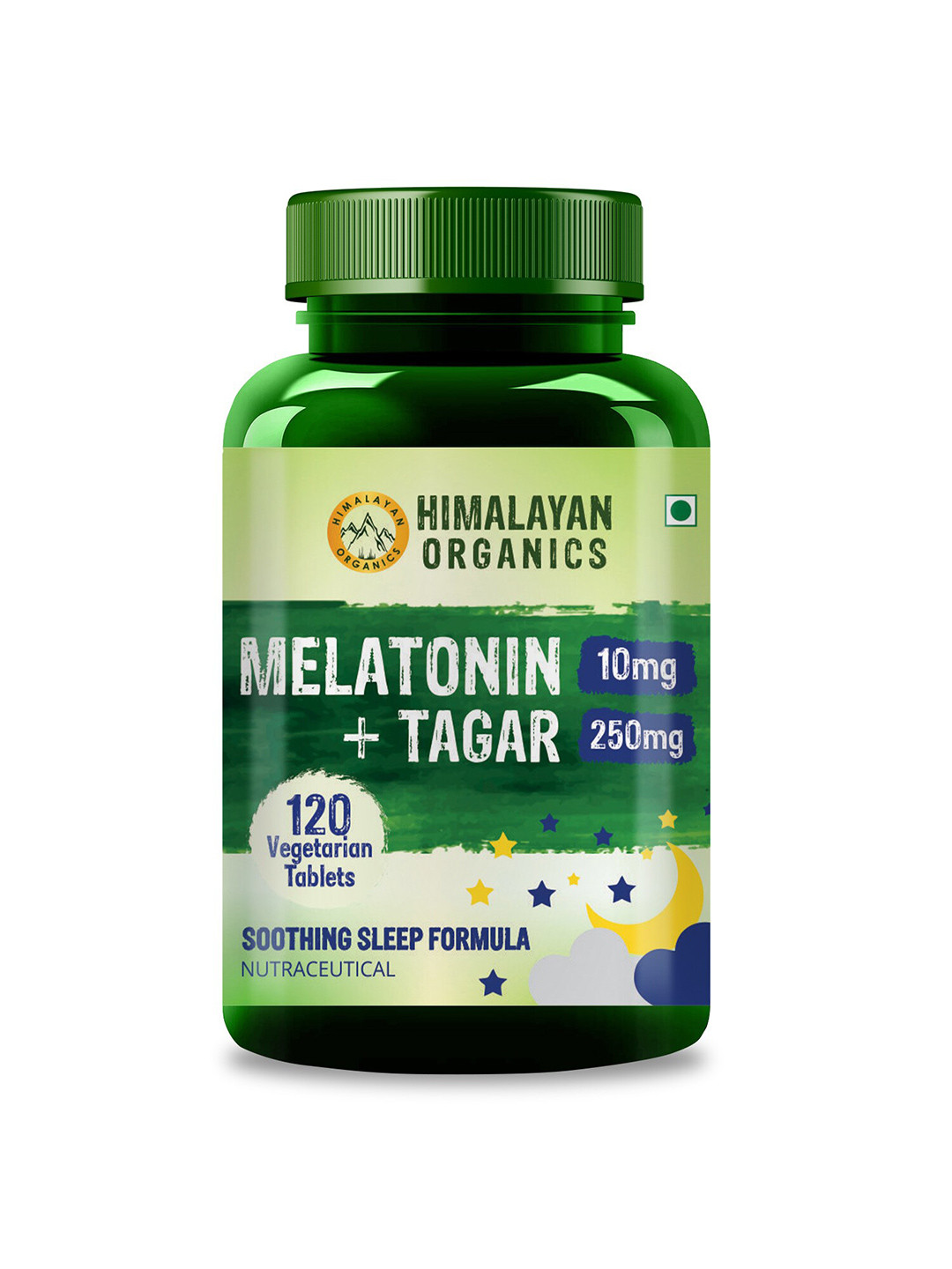 

Himalayan Organics Melatonin + Tagar 10mg - 120 Tablets, Na