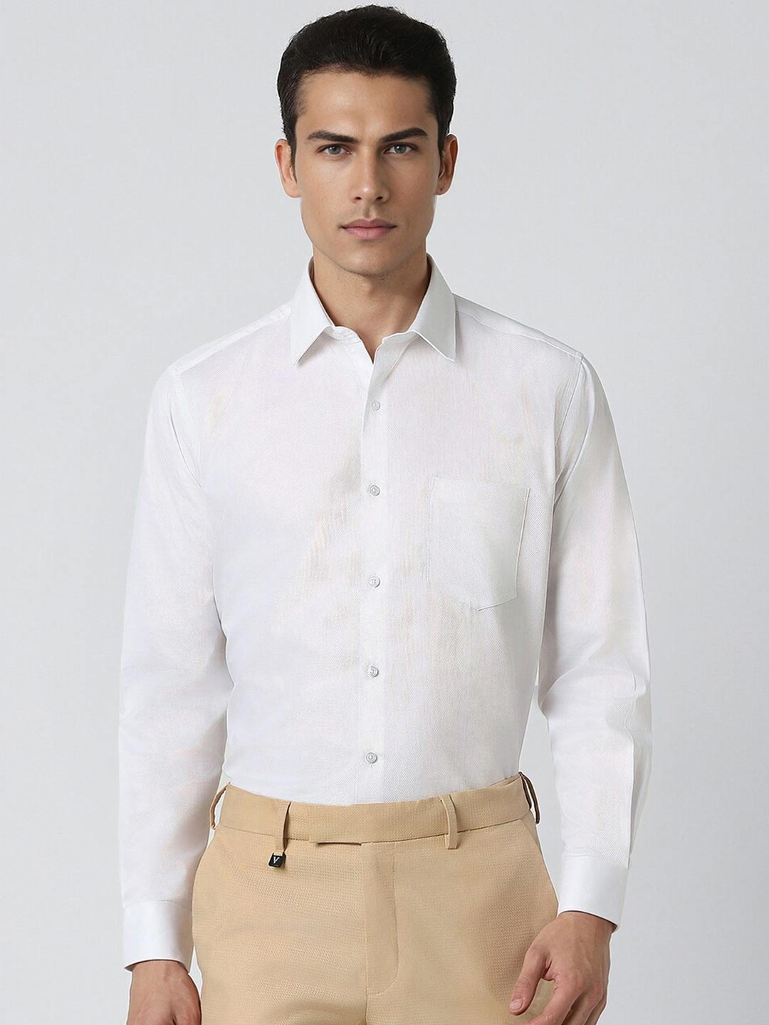 

Van Heusen Cotton Opaque Party Shirt, White