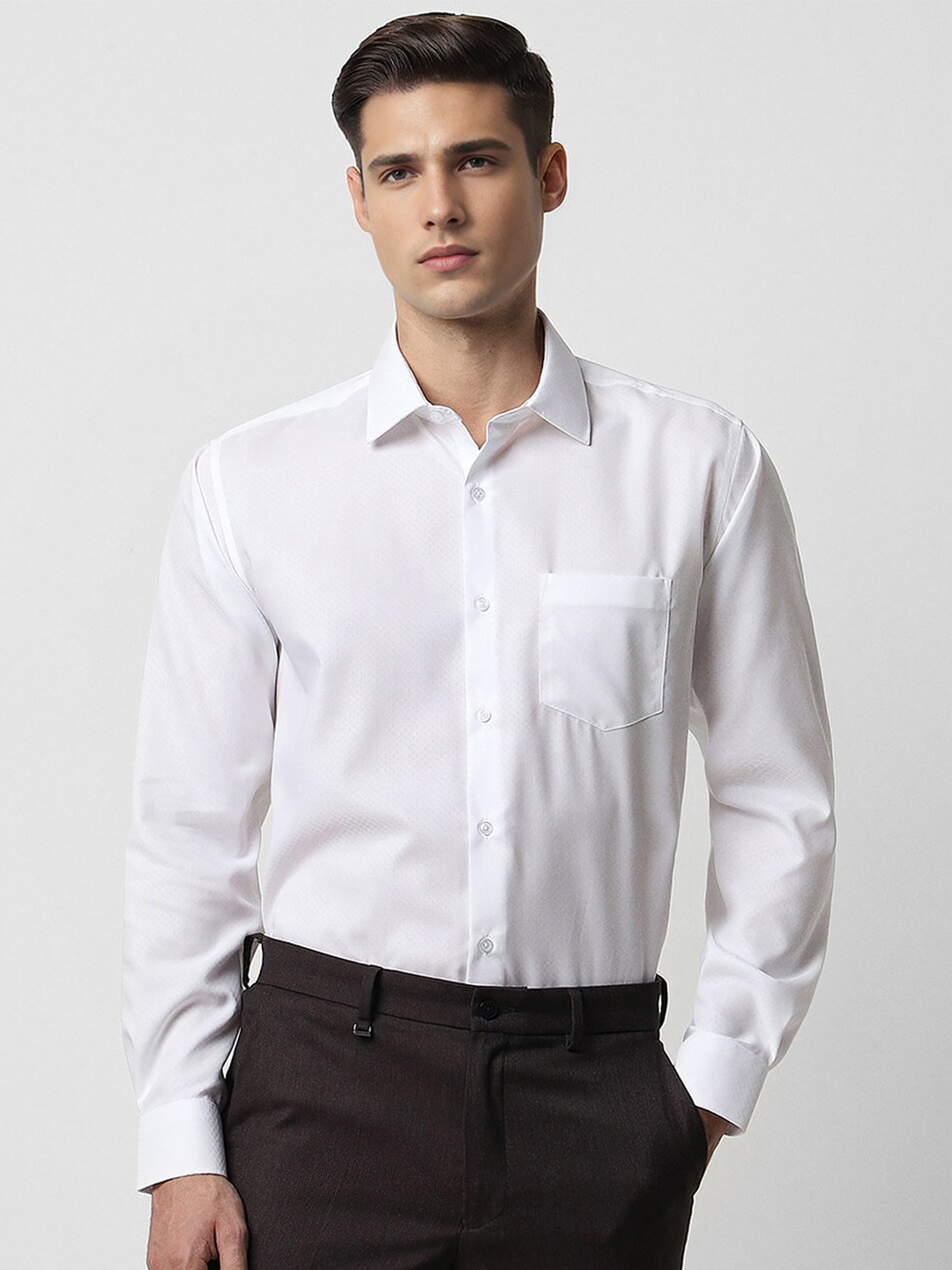 

Van Heusen Cotton Formal Shirt, White