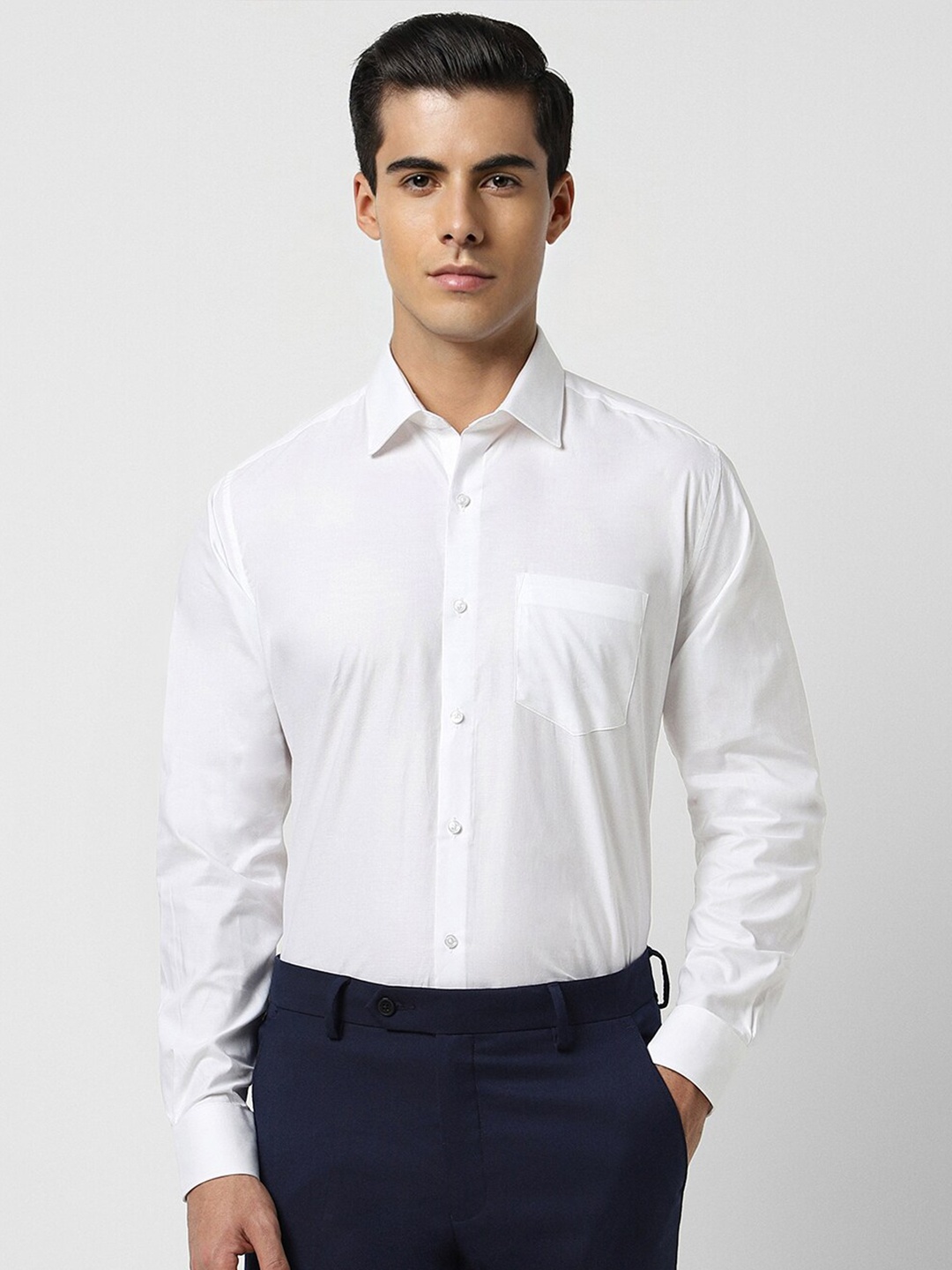 

Van Heusen Cotton Formal Shirt, White