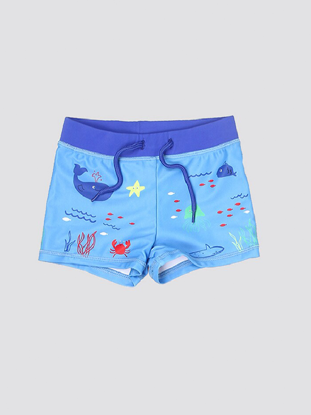 

mothercare Boys Conversational Printed Shorts, Blue