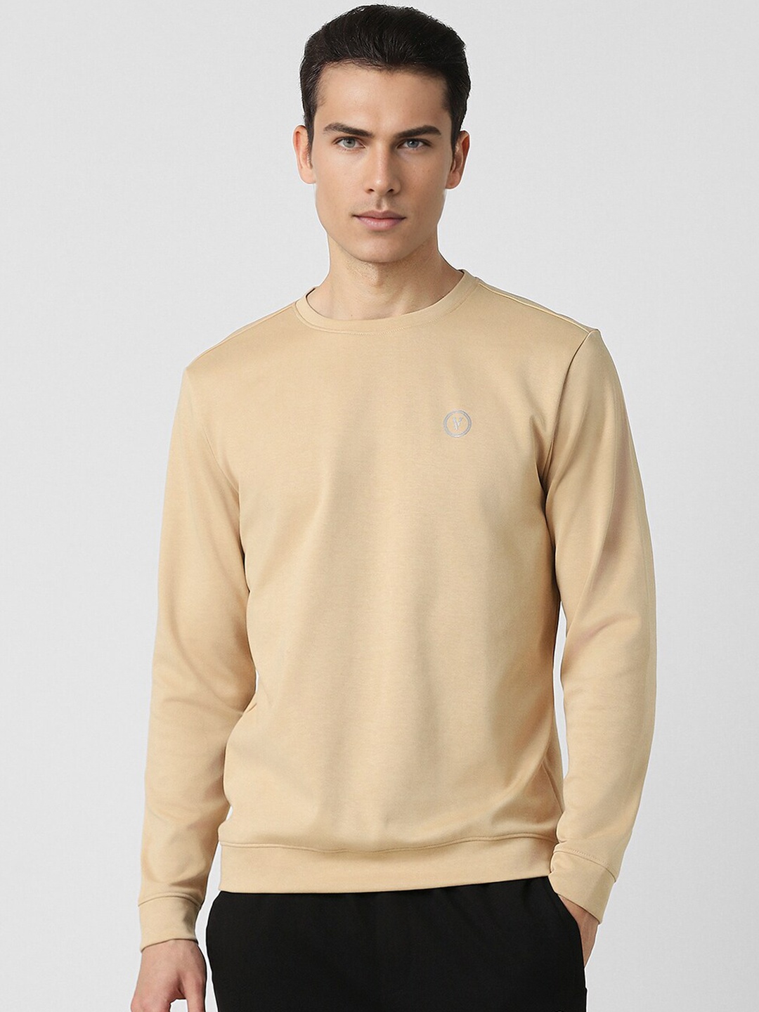 

Van Heusen Flex Round Neck Pullover Sweatshirt, Beige