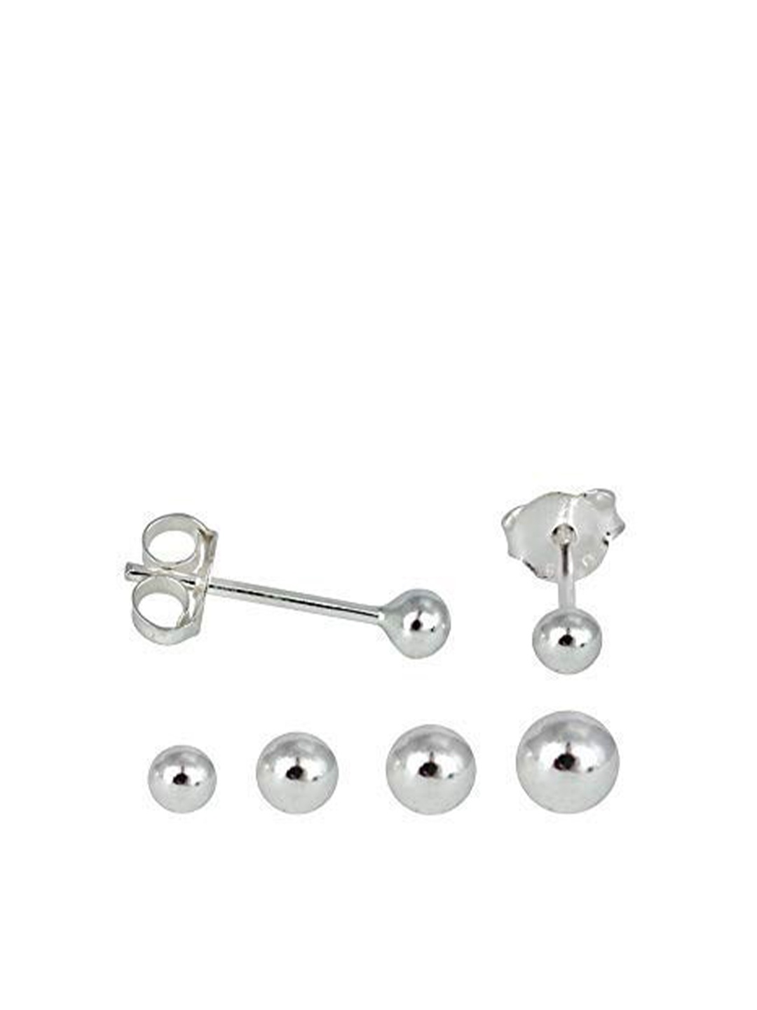 

Silverwala Silver Contemporary Studs