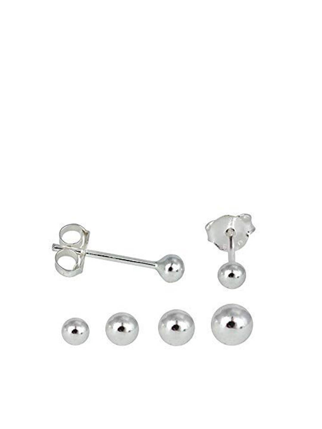 

Silverwala Silver Studs Earrings