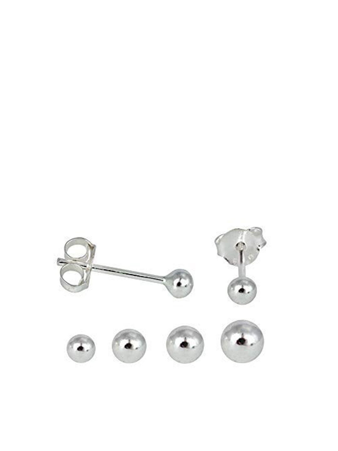 

Silverwala Silver Studs Earrings