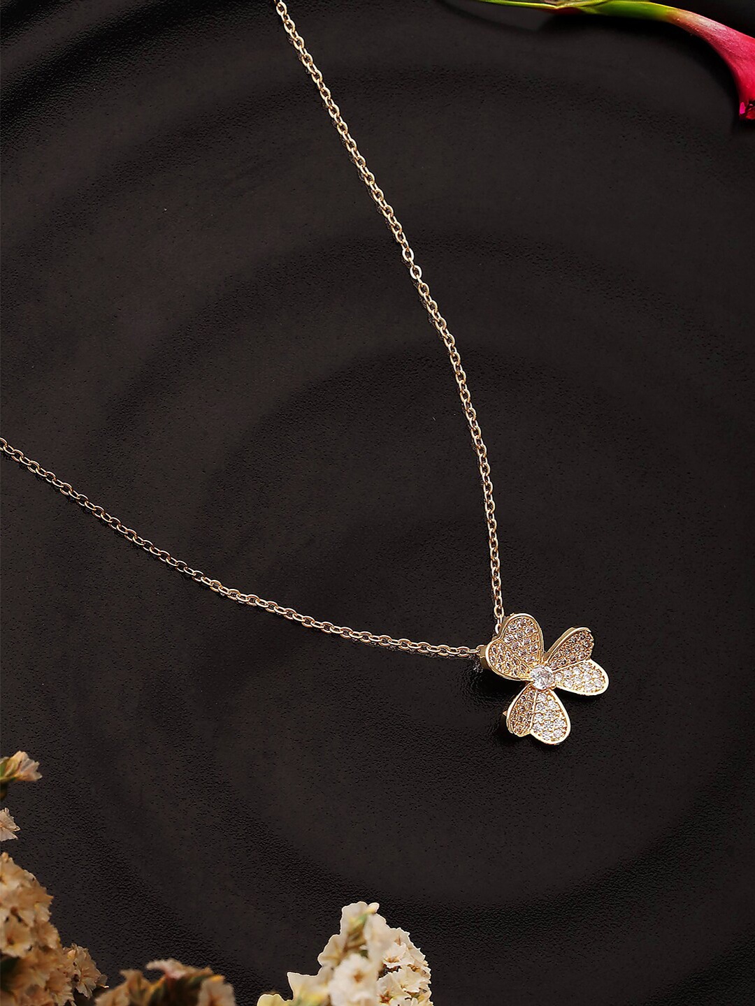 

Jazz and Sizzle Gold-Plated Cubic Zirconia Chain