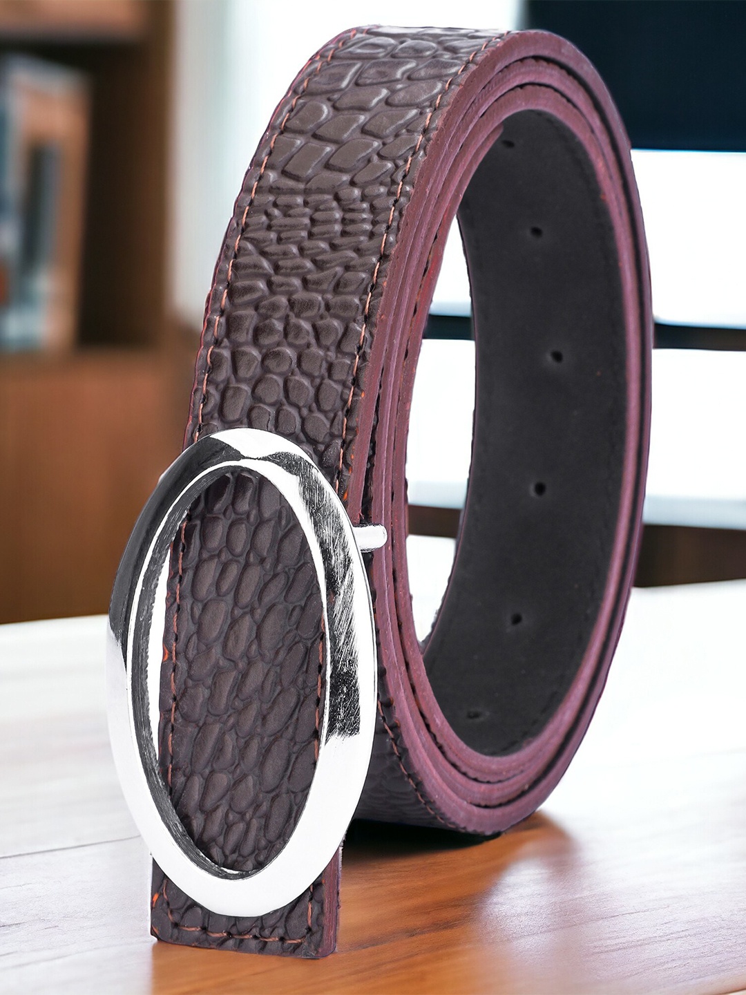 

Kastner Women Textured Formal Belt, Brown