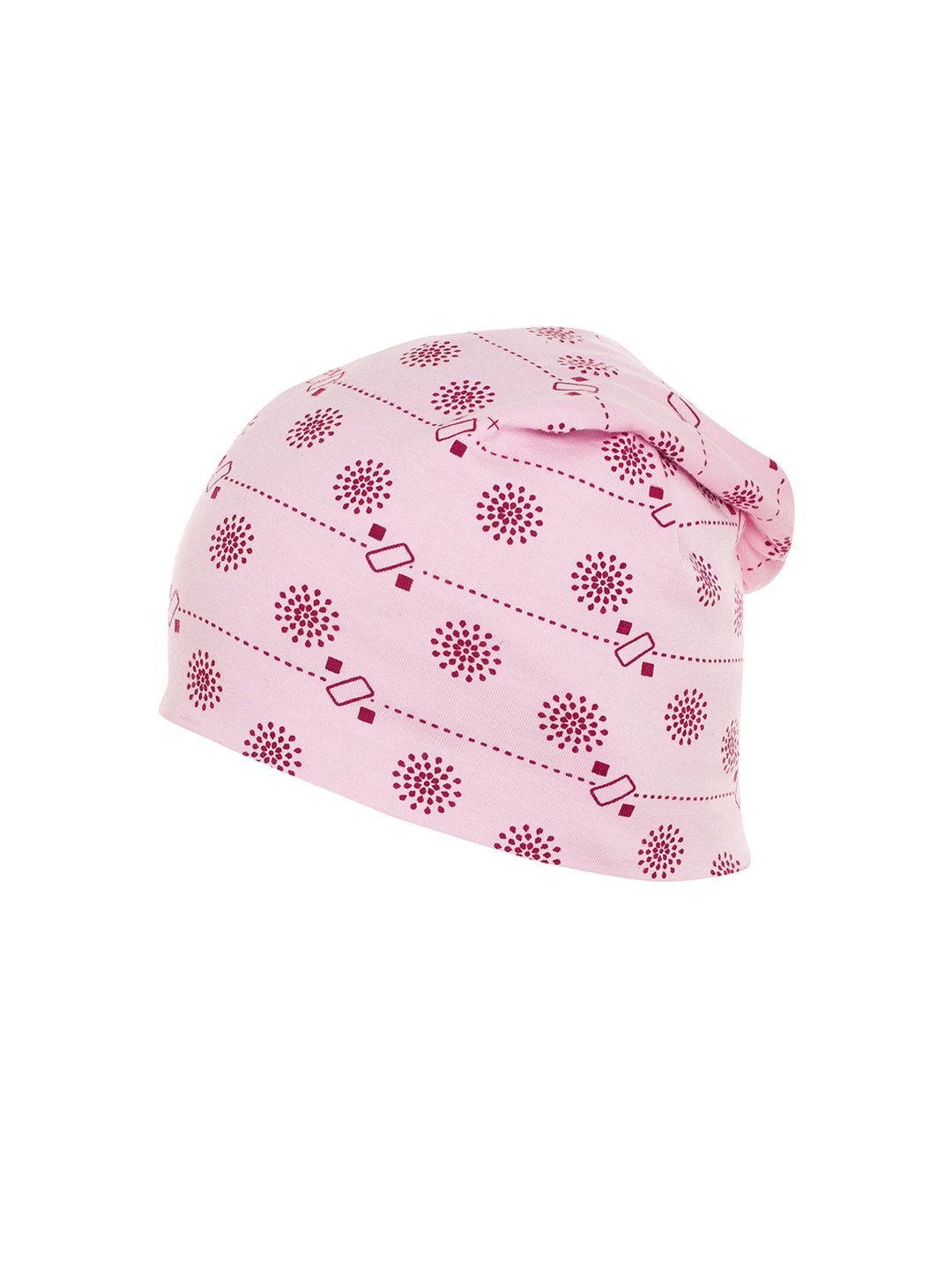 

VIMAL JONNEY Women Pink Printed Beanie