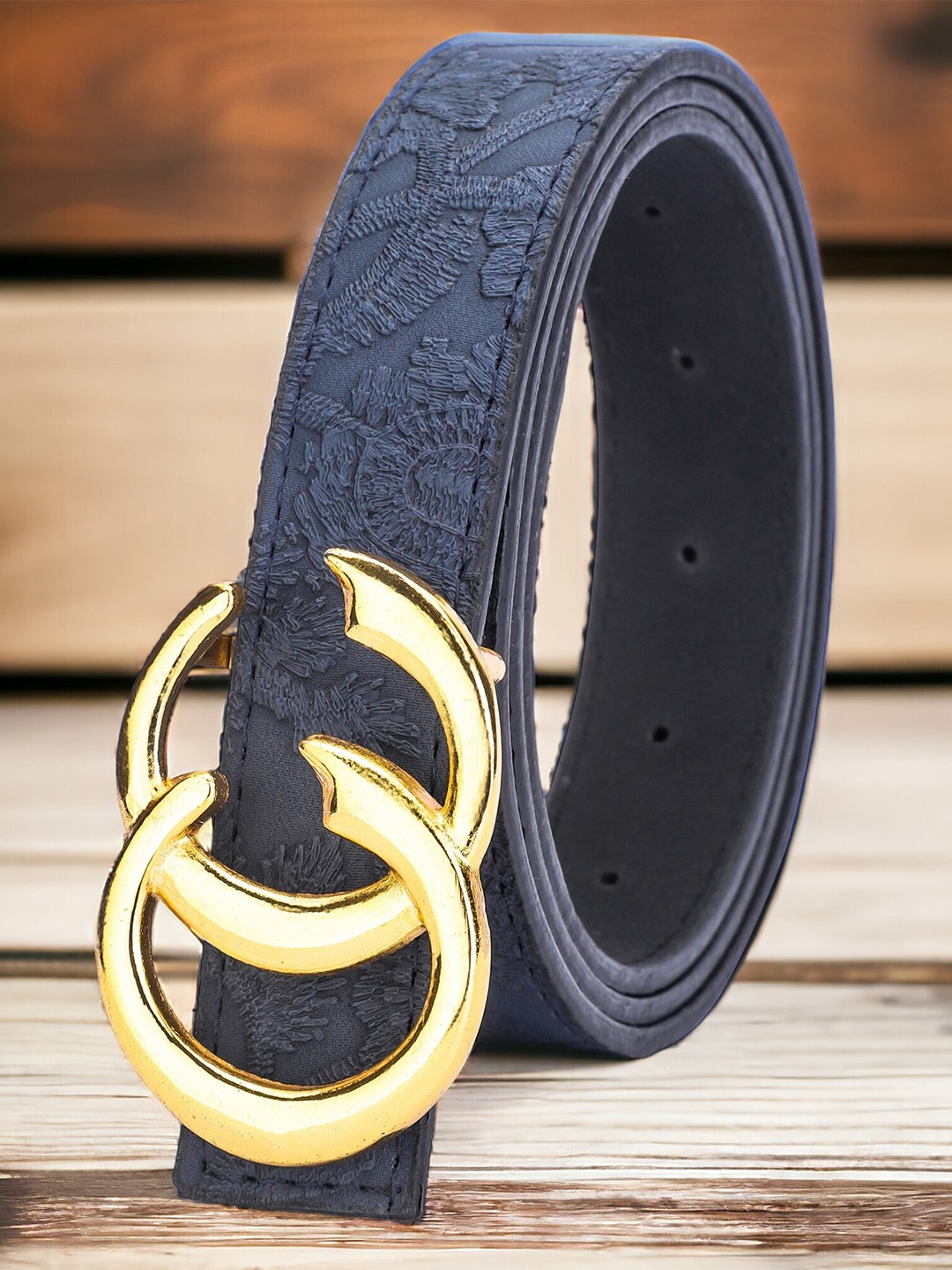 

Kastner Women Textured Formal Belt, Blue