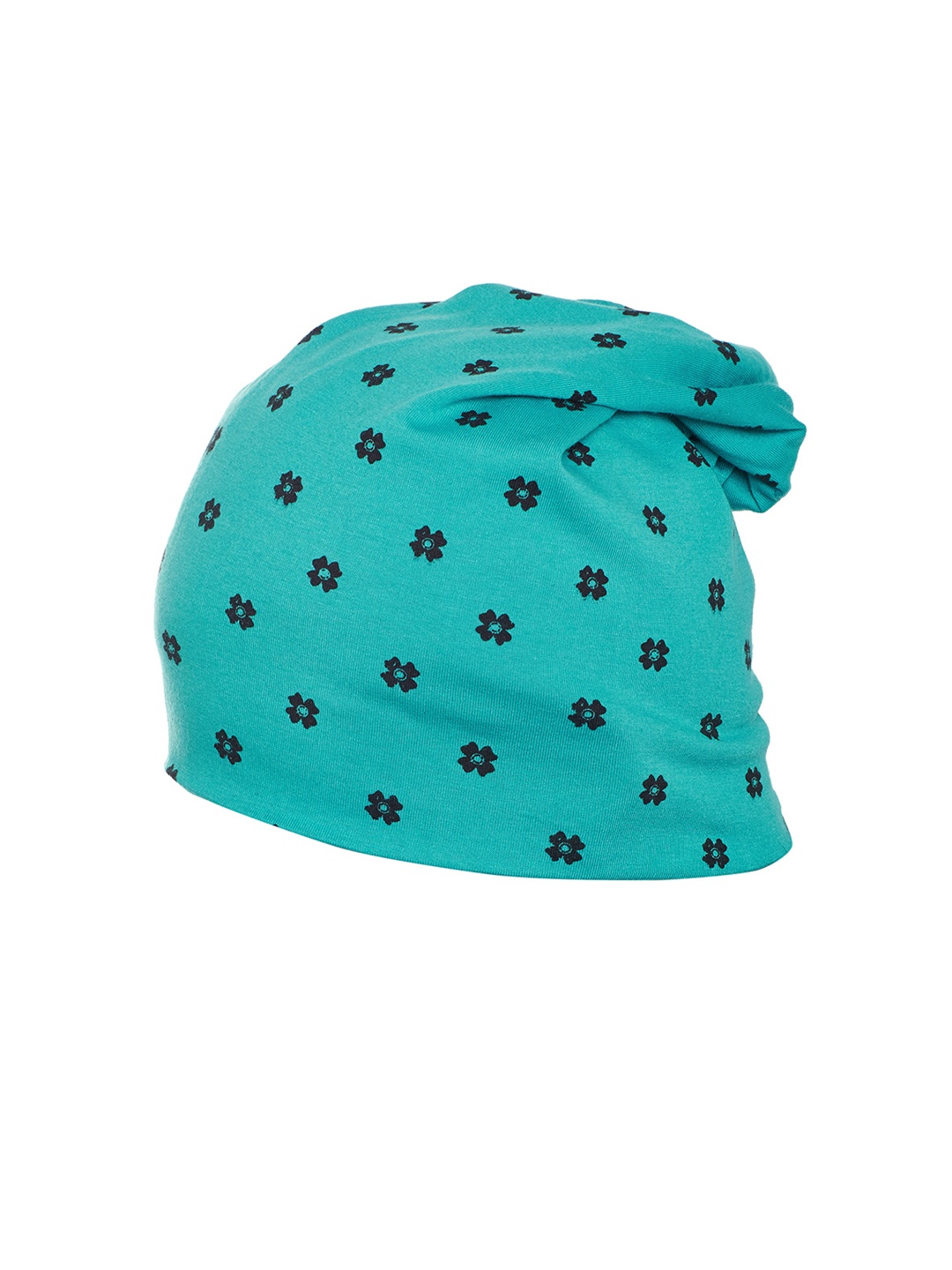 

VIMAL JONNEY Women Turquoise Blue Printed Beanie