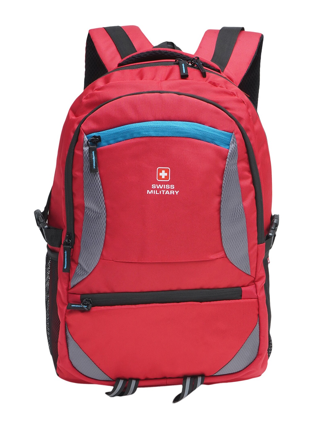 

SWISS MILITARY Unisex Padded Laptop Backpack Up to 16 inch, Red