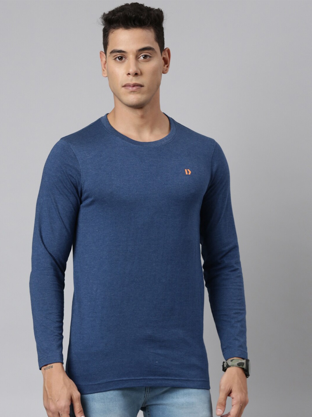 

DIXCY SCOTT Brand Logo Tshirt, Blue