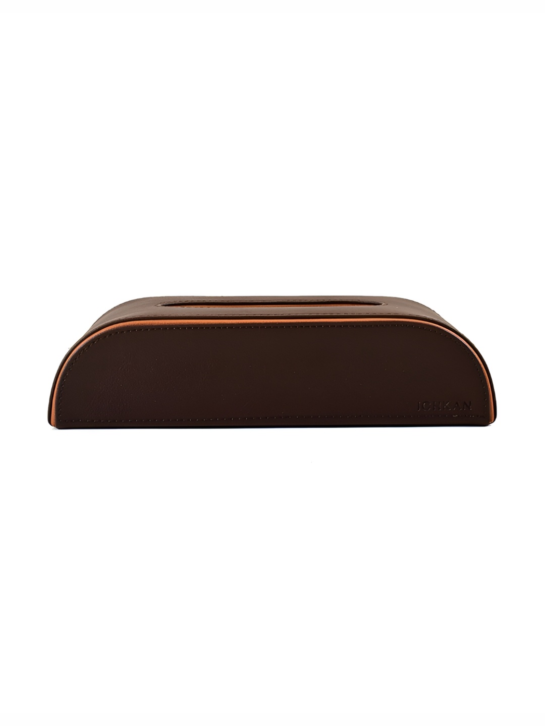 

ICHKAN Brown Textured Curve Tissue Box Holder