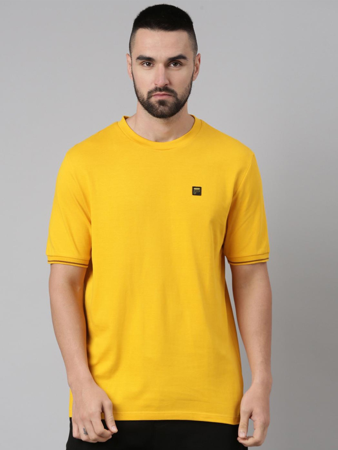 

FILA Round Neck Regular Fit T-shirt, Orange