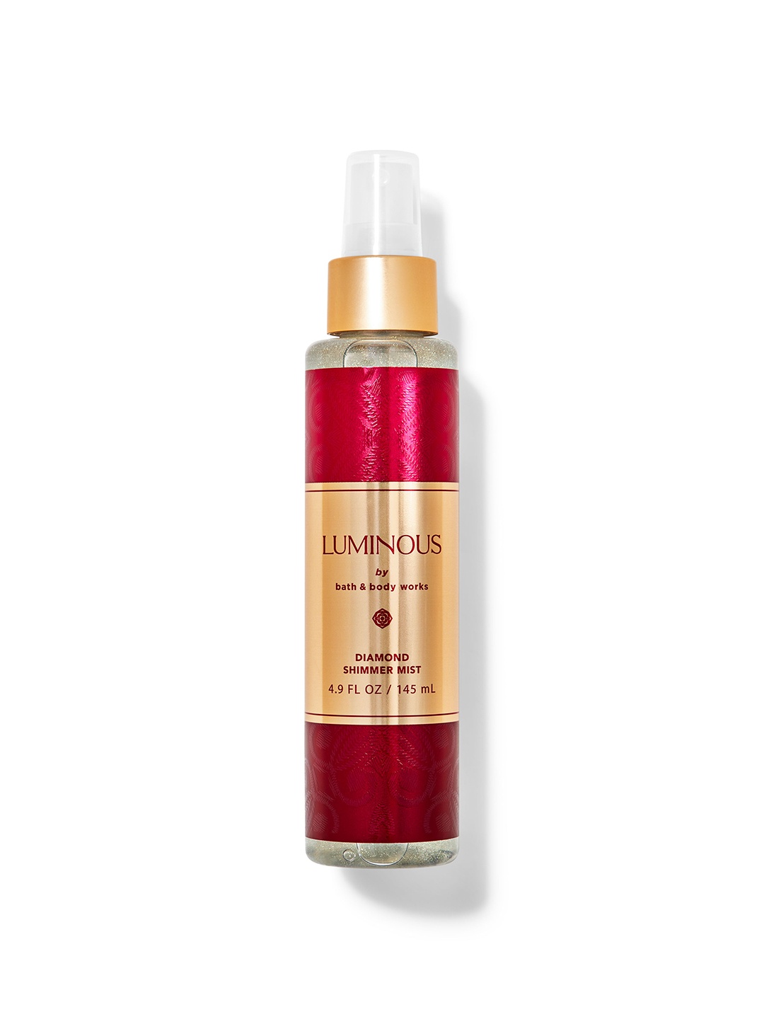 

Bath & Body Works Women Luminous Diamond Shimmer Mist - 145 ml, Red