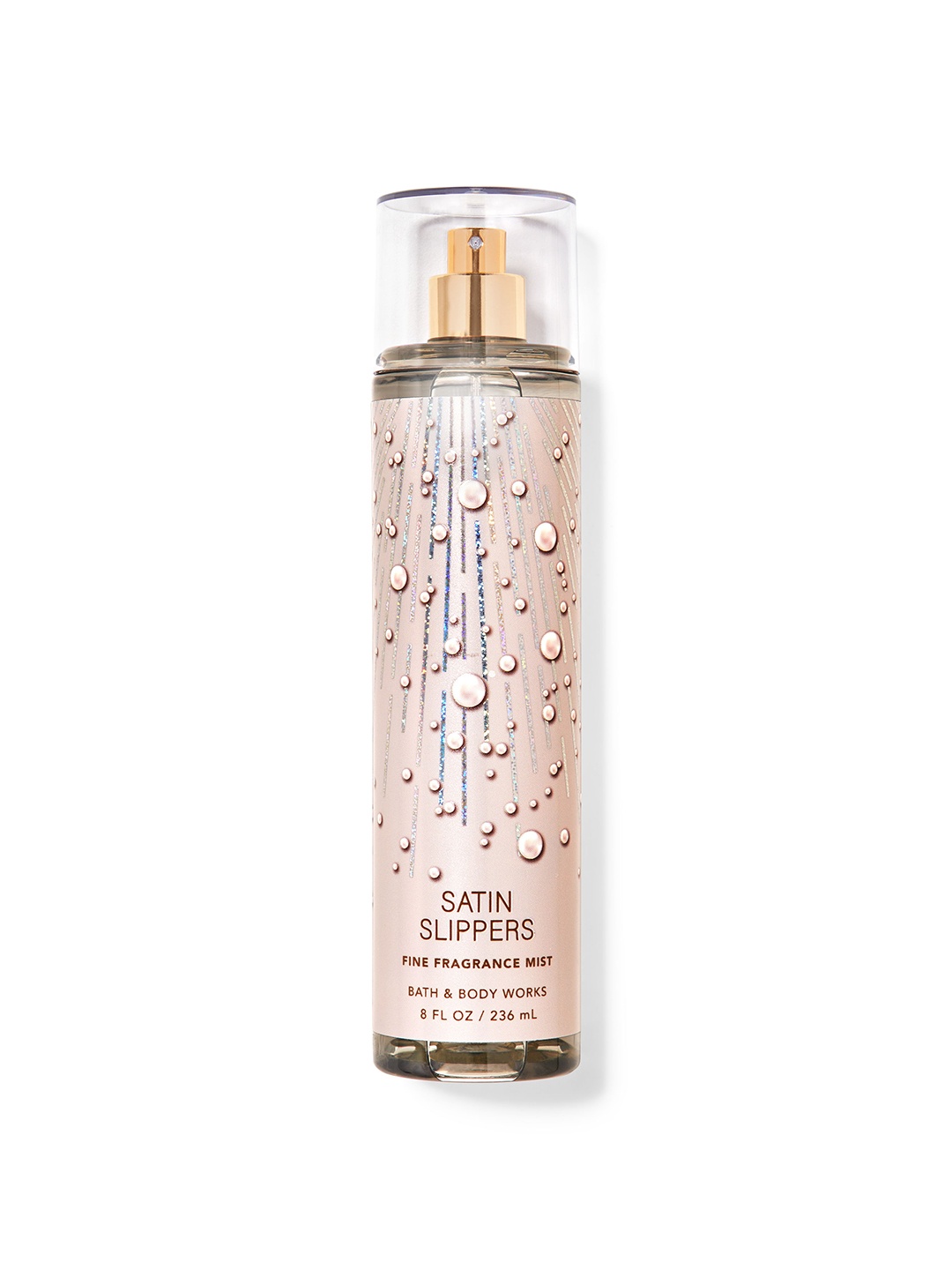 

Bath & Body Works Satin Slippers Fine Fragrance Mist - 236 ml, Cream