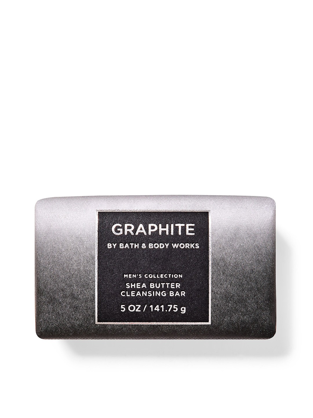 

Bath & Body Works Men's Collection Graphite Shea Butter Cleansing Bar Soap - 141.75g, Grey