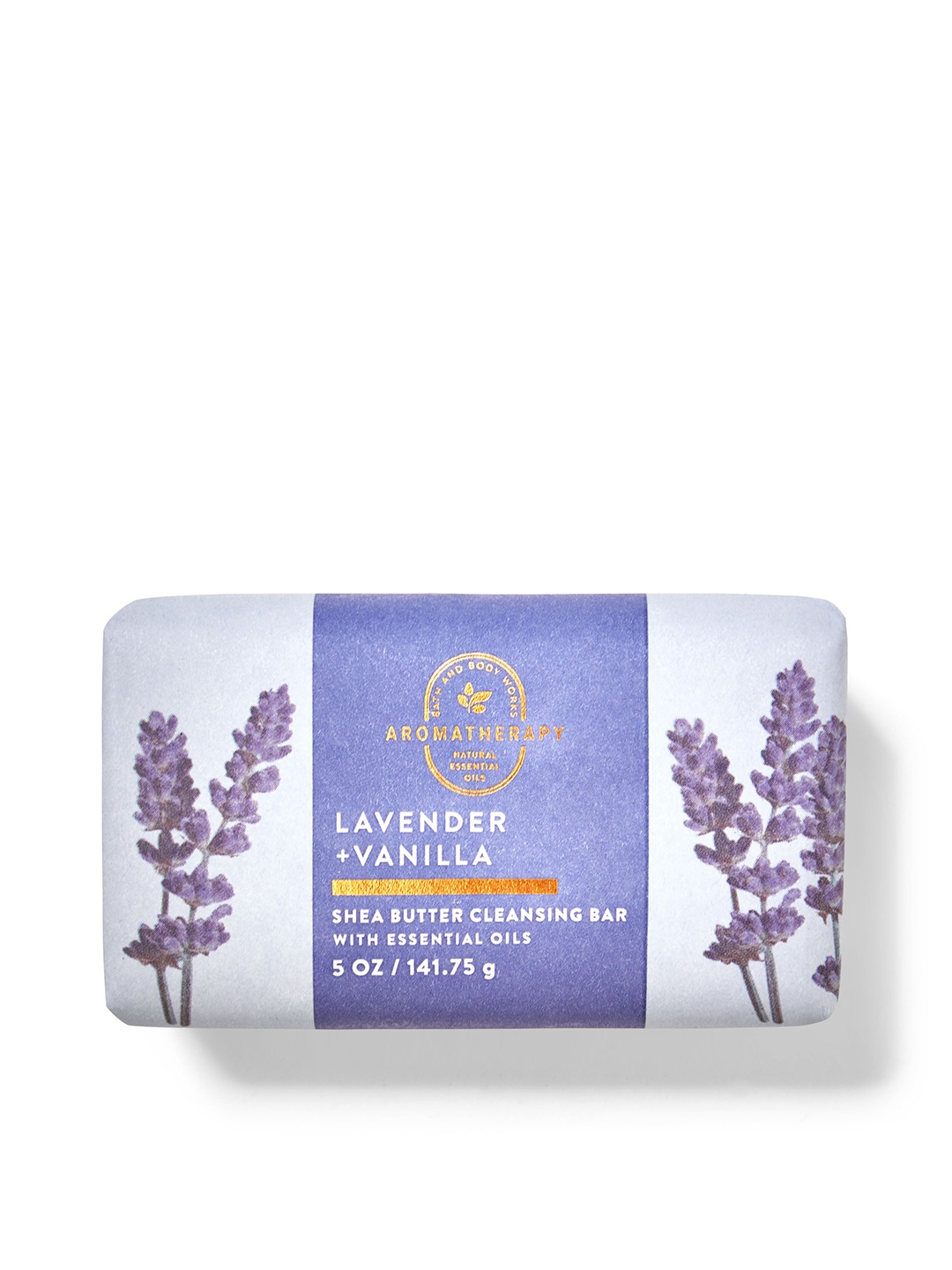 

Bath & Body Works Lavender Vanilla Shea Butter Cleansing Bar - 141.75g, Purple