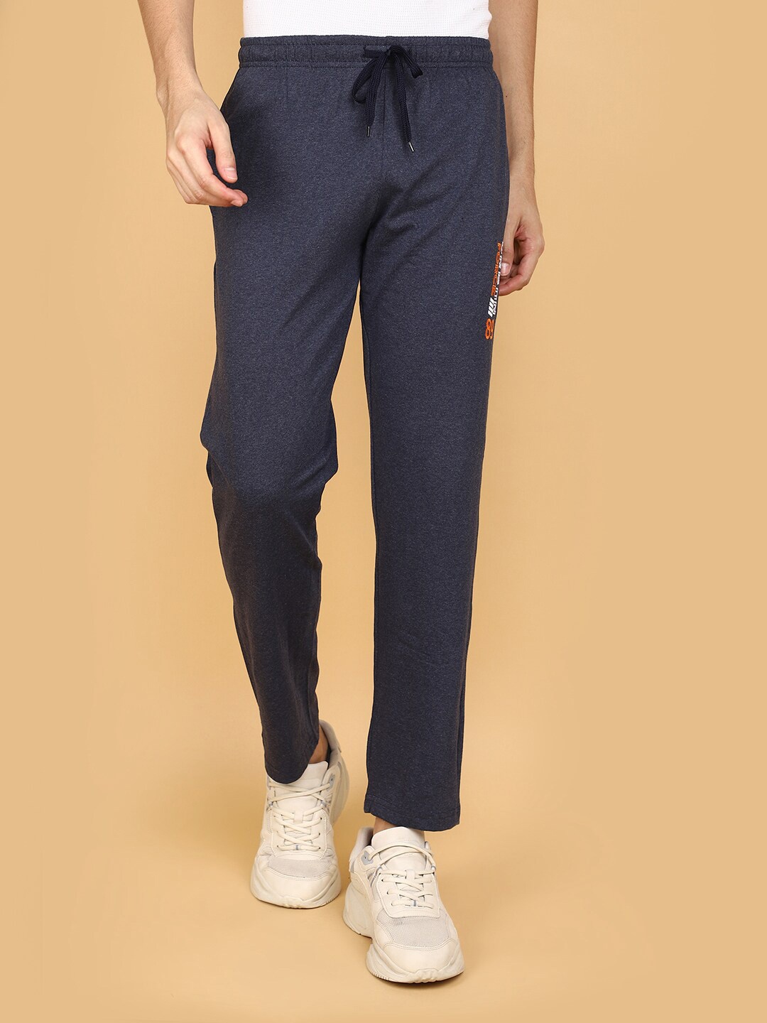 

V-Mart Men Mid-Rise Track Pants, Grey