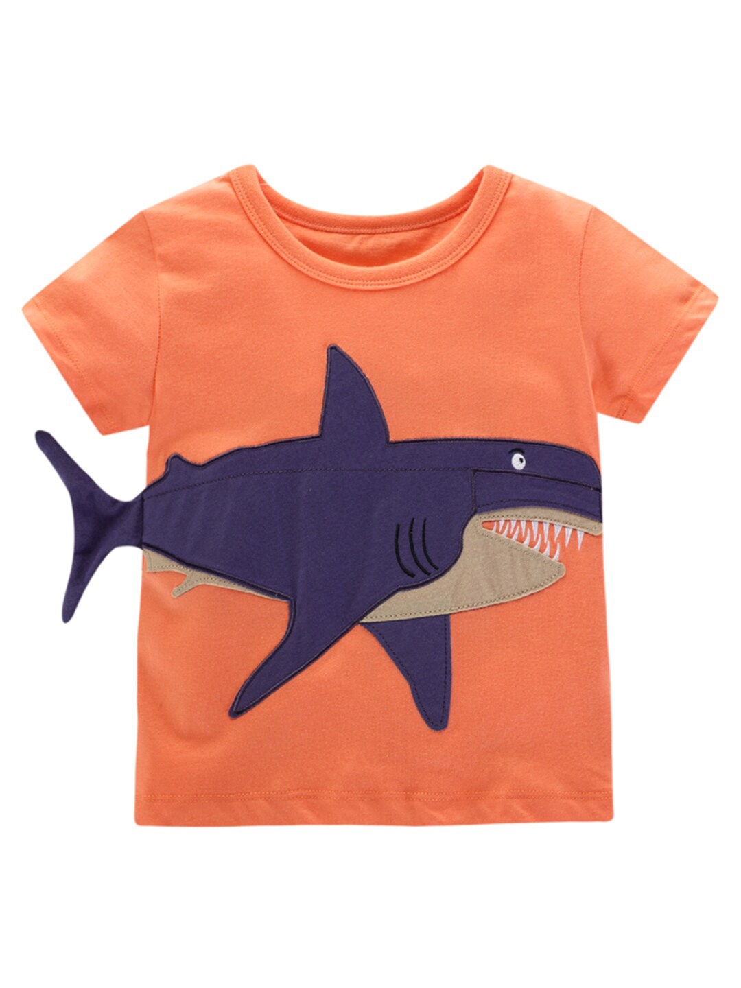 

StyleCast Girls Print Cotton Tshirt, Orange