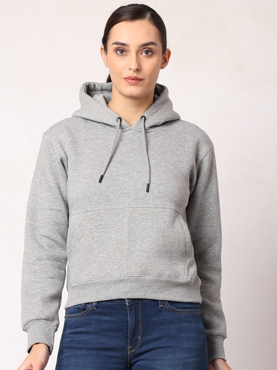 

CL SPORT Hooded Fleece Sweatshirt, Grey