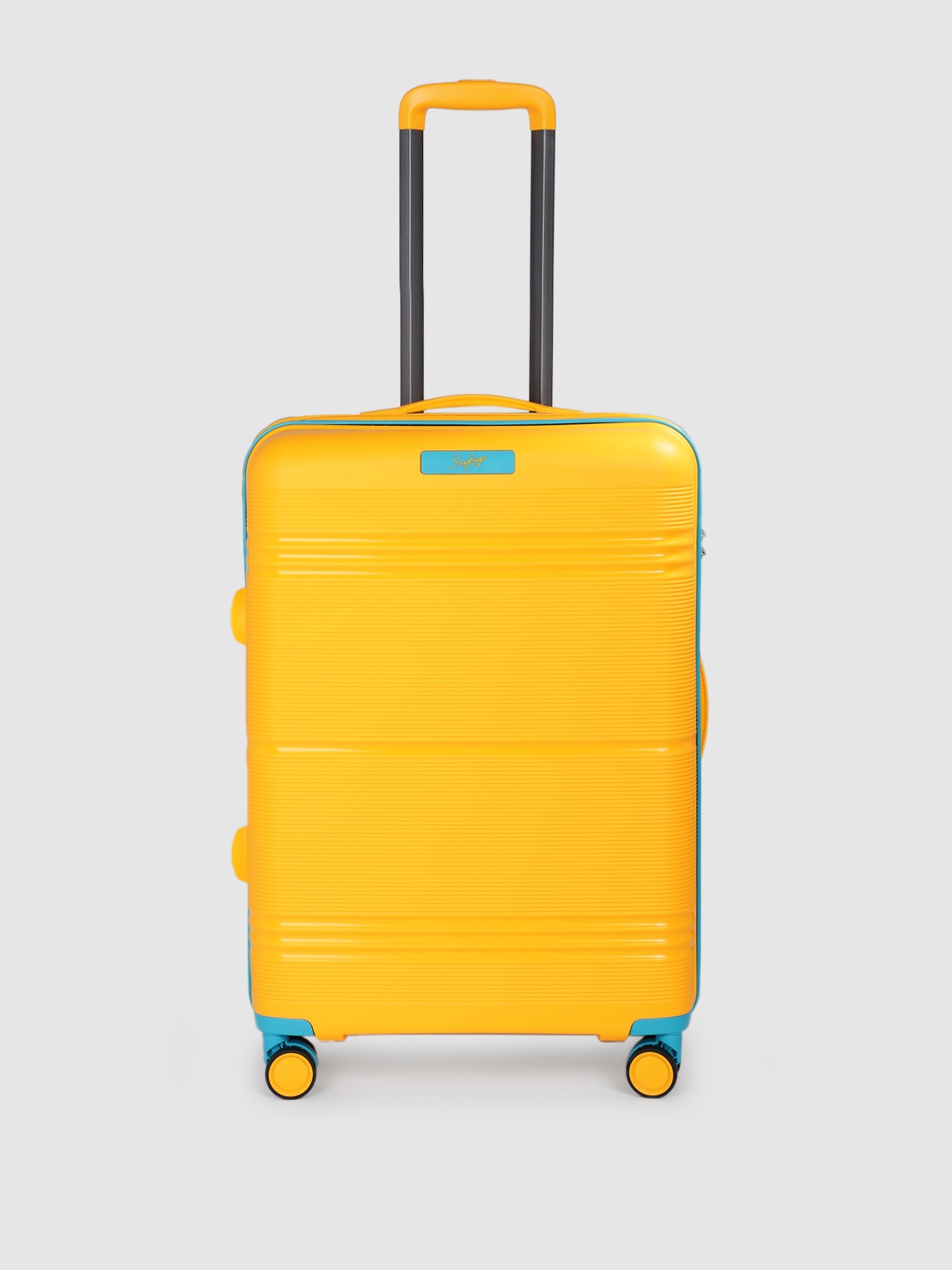 

Skybags Paratrip Hard-Sided Medium Trolley Suitcase, Yellow