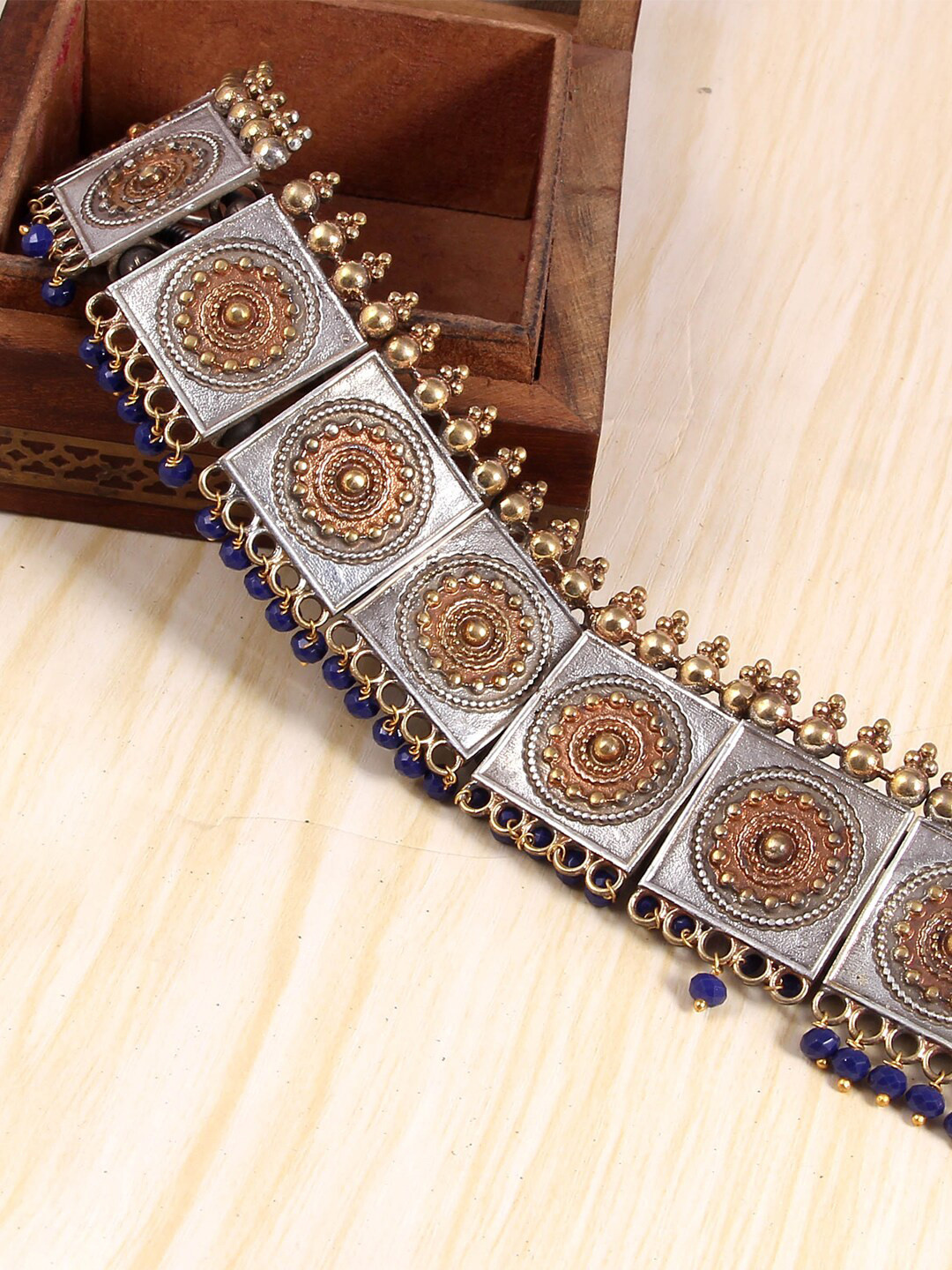 

VIRAASI Gold-Plated Beaded Necklace