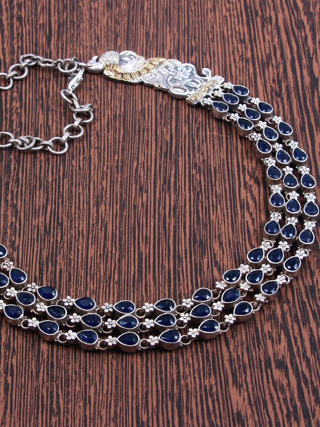 

VIRAASI Gold-Plated Stone Studded Choker Necklace
