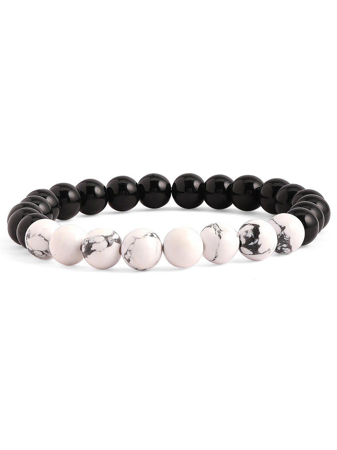 

The Roadster Lifestyle Co. Beaded Wraparound Bracelet, Black
